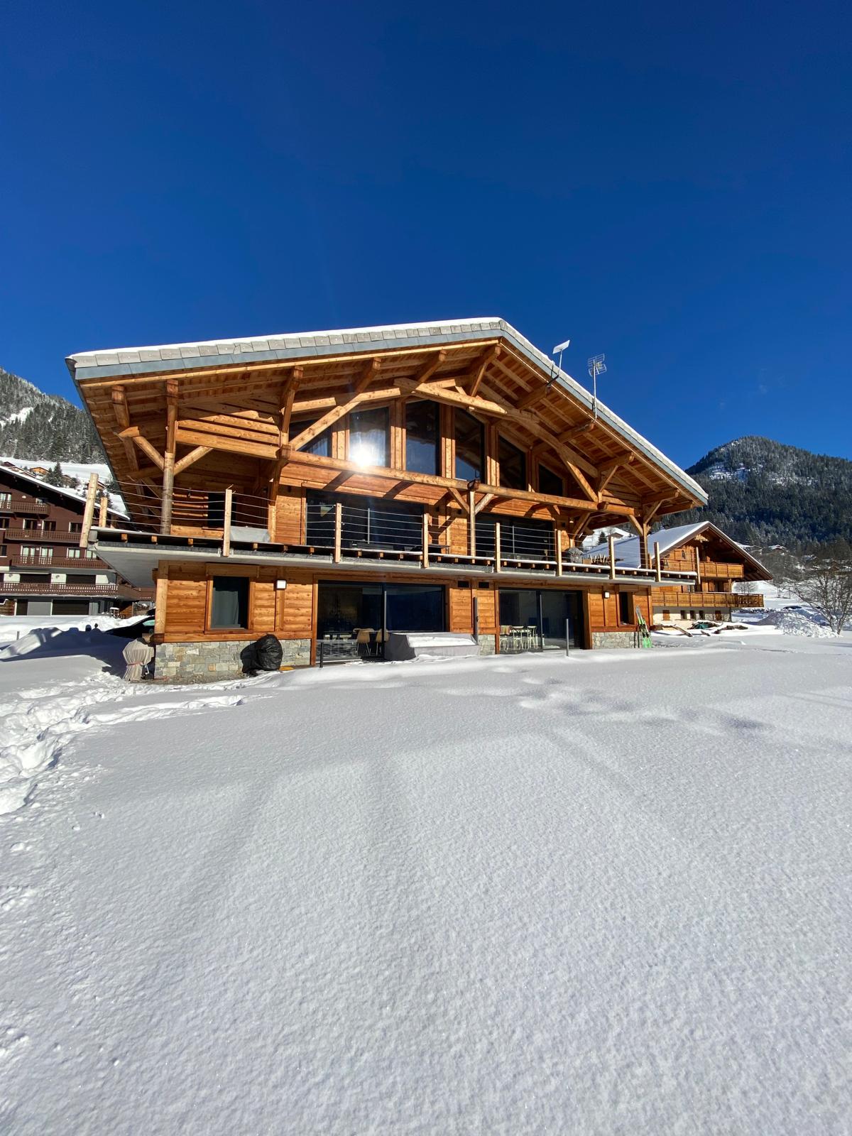 Chalet Entre Grange et Dranse en hiver